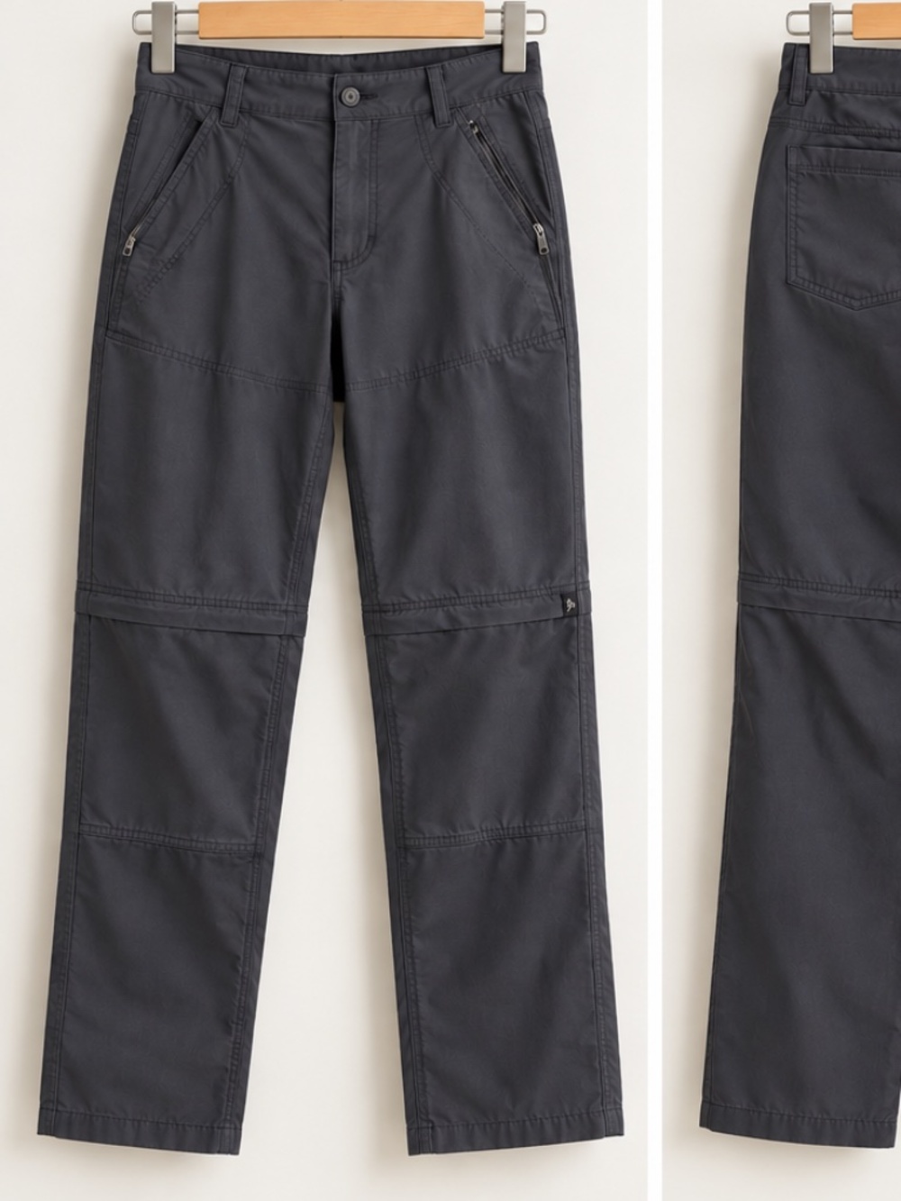 prAna Women's Charcoal Gray Aria Hiking Pants Size 4